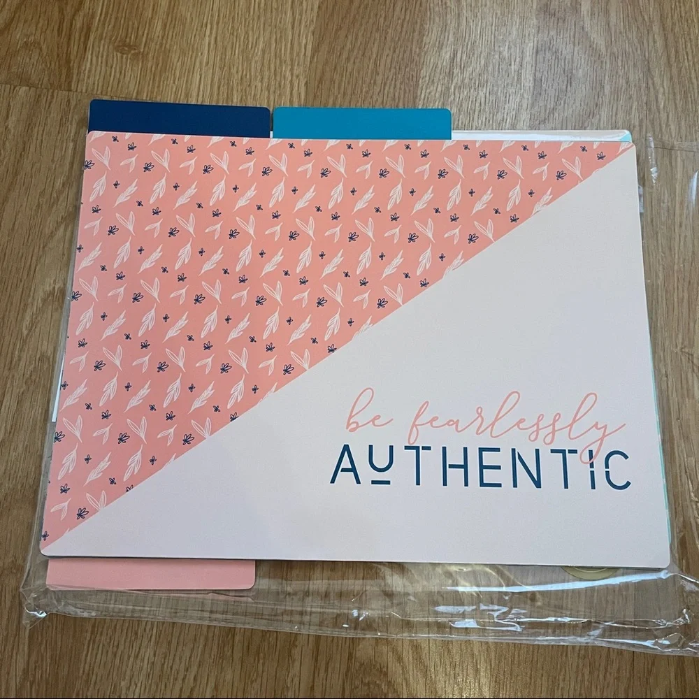 Decorative reversible Filing Folders (Set of 9)